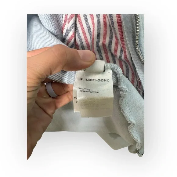 Thom Browne Sky Blue 4-Bar Hoodie Size 4 / Large - Picture 9 of 15